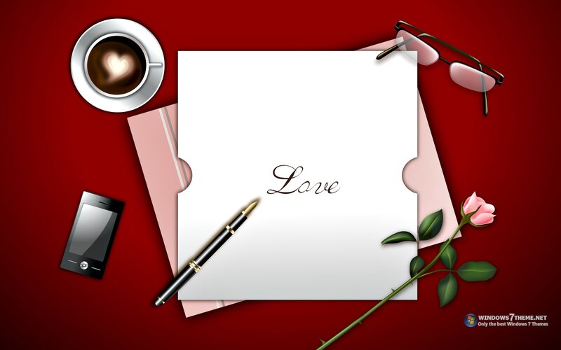 Love Note on Desk
