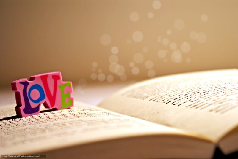 Love on an open book
