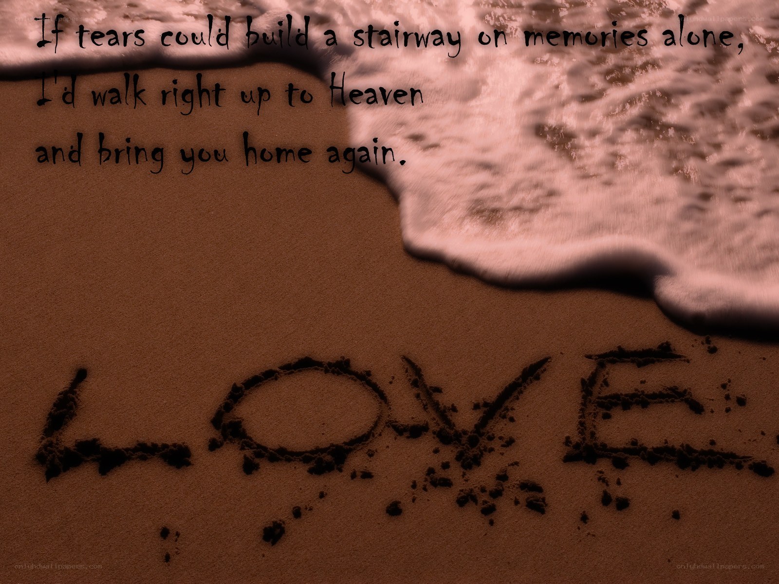 Love on the beach