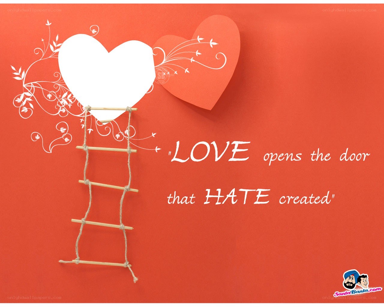 Love opens the door