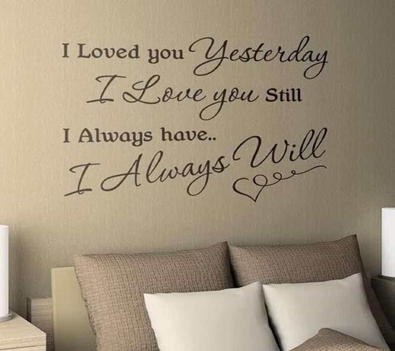 love quote wall art