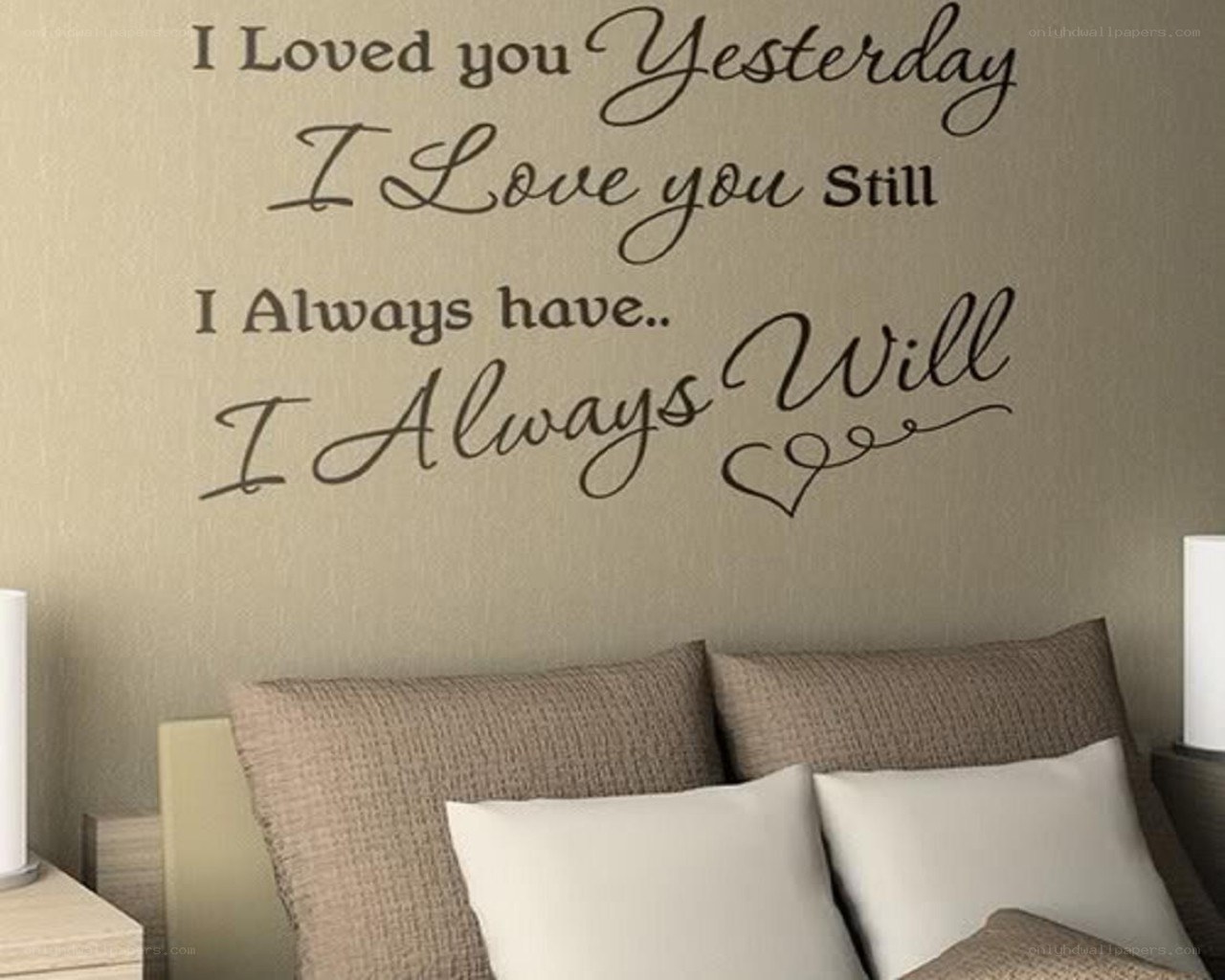 love quote wall art