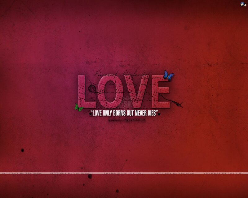 Love quote wallpaper