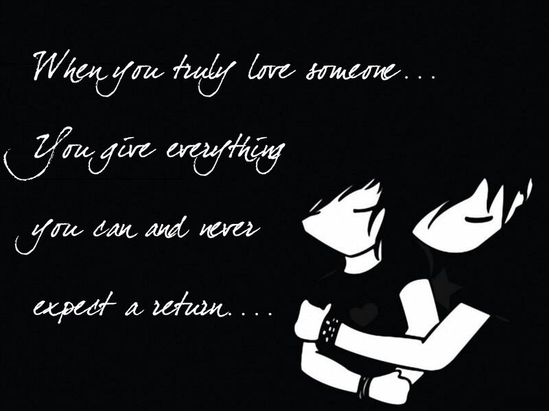 love quote with couple