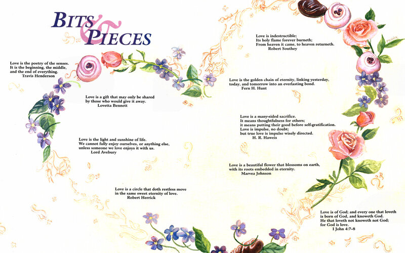 Love Quotes with Flowers