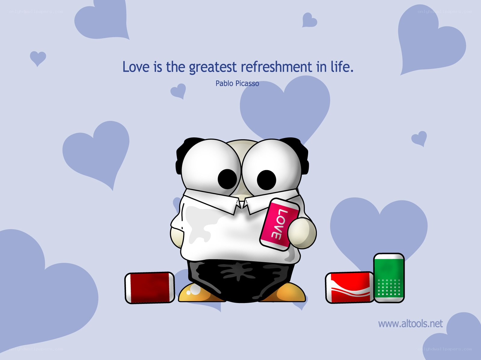 Love refreshes life