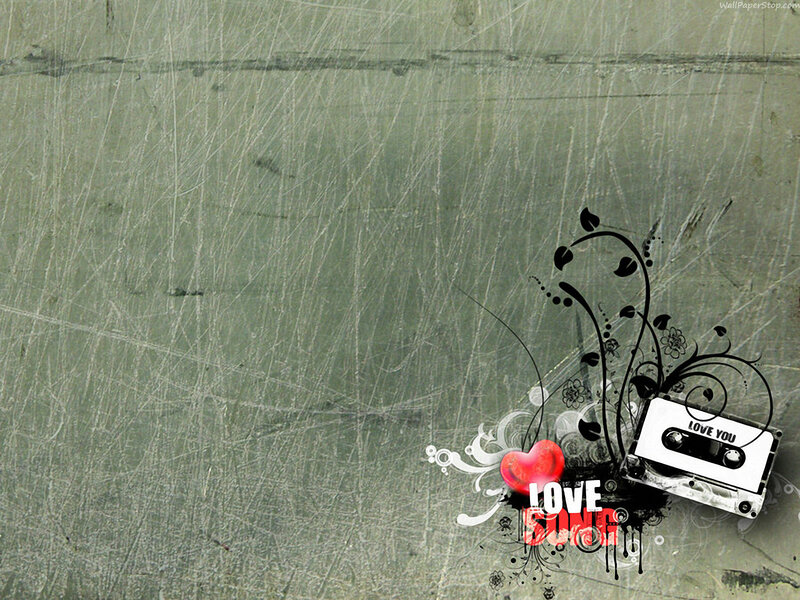 love song cassette design