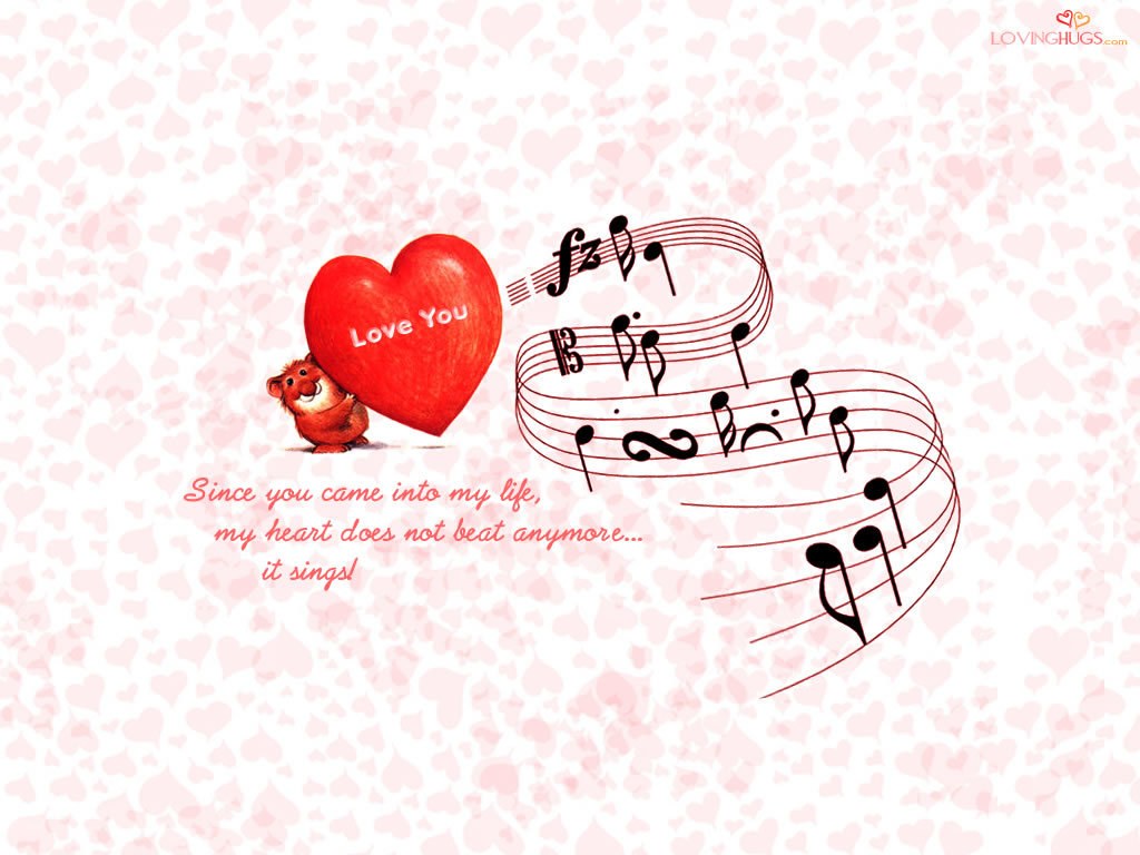 Love song with heart