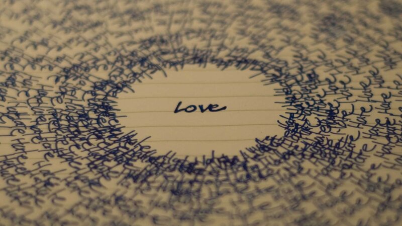 Love surrounded by hate
