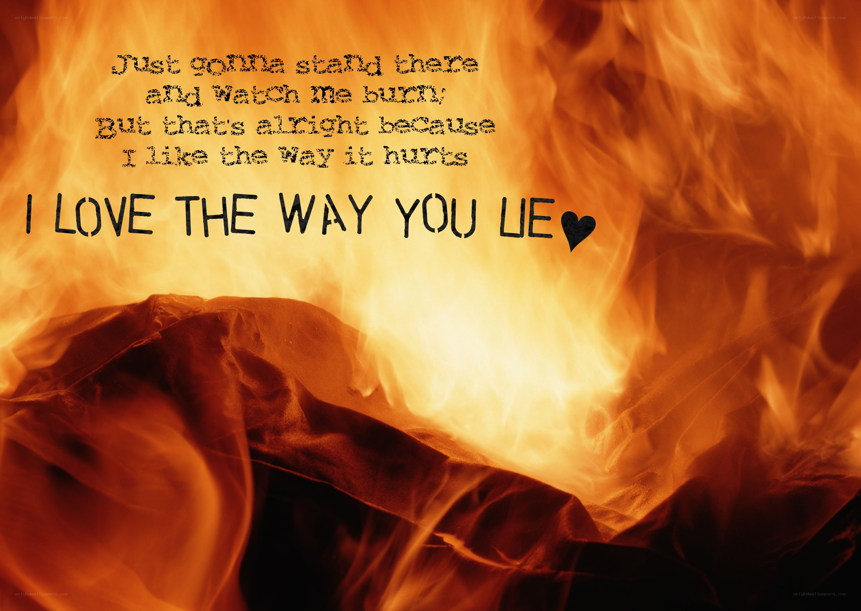 Love the Way You Lie