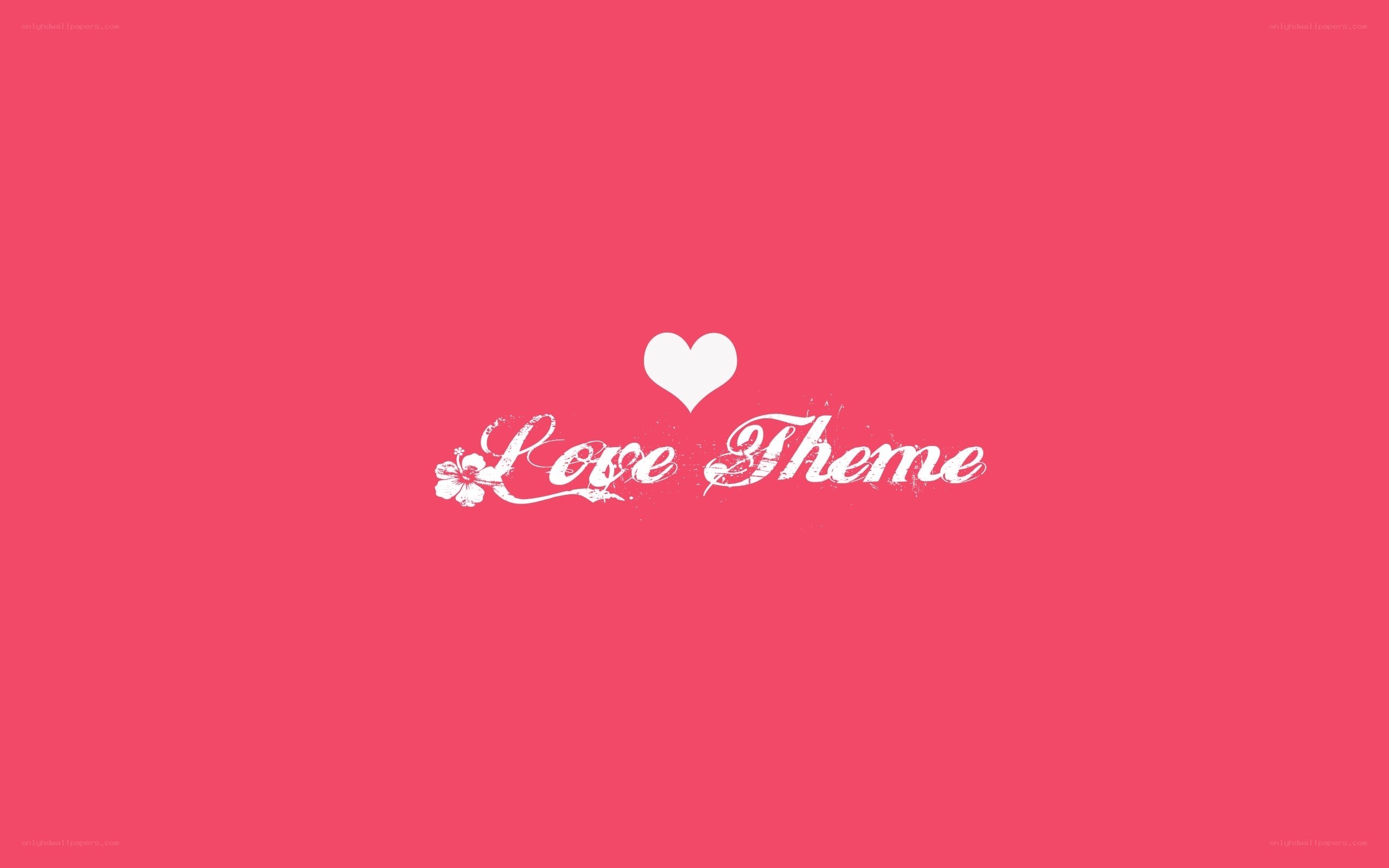 Love theme design
