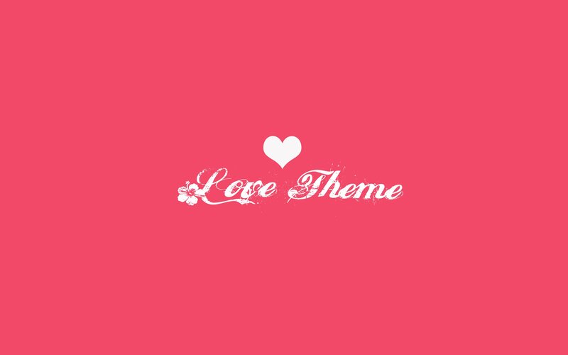 Love Theme Text