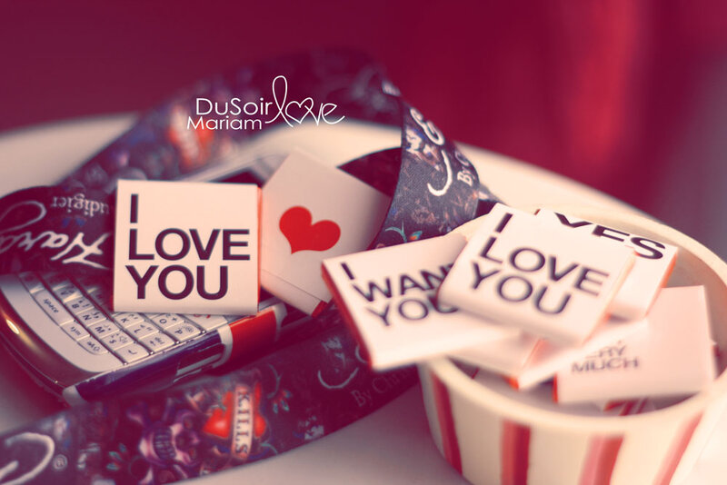Love-themed Items in Bowl