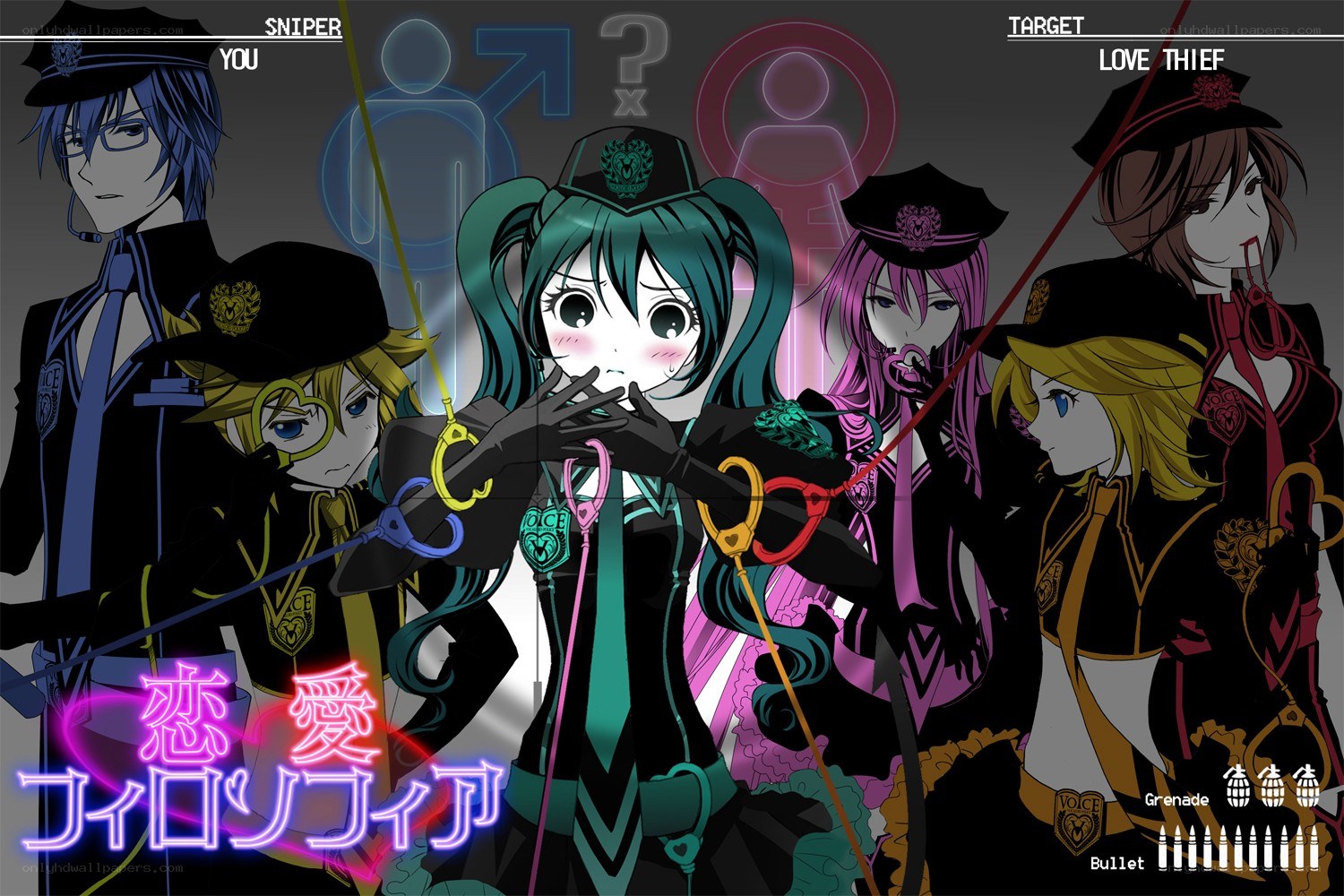 Love Thief game art