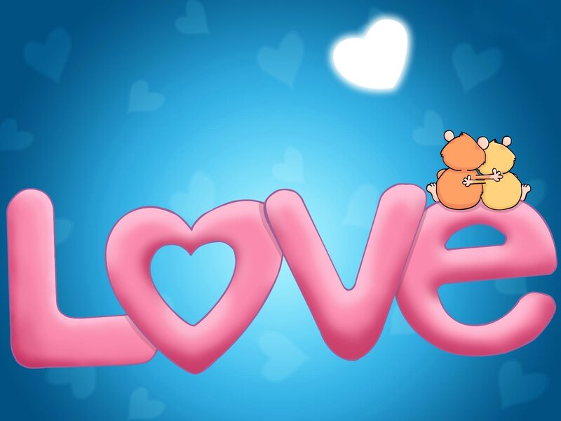 Love with two hamsters