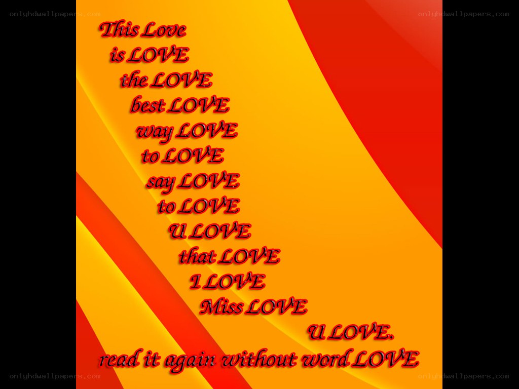 Love word puzzle