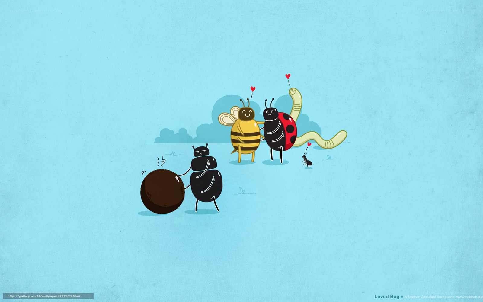 Loved Bug illustration
