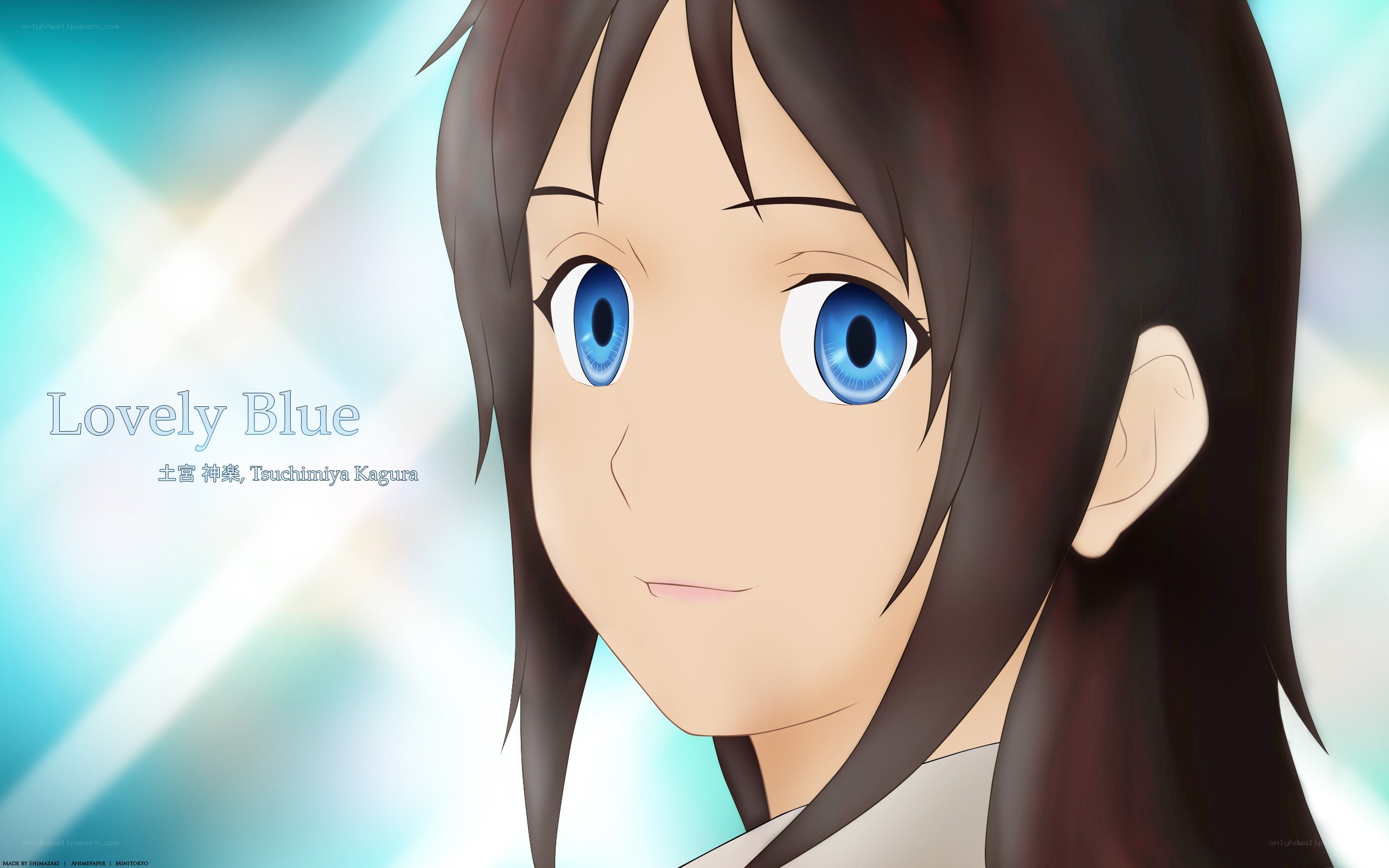 Lovely Blue character art