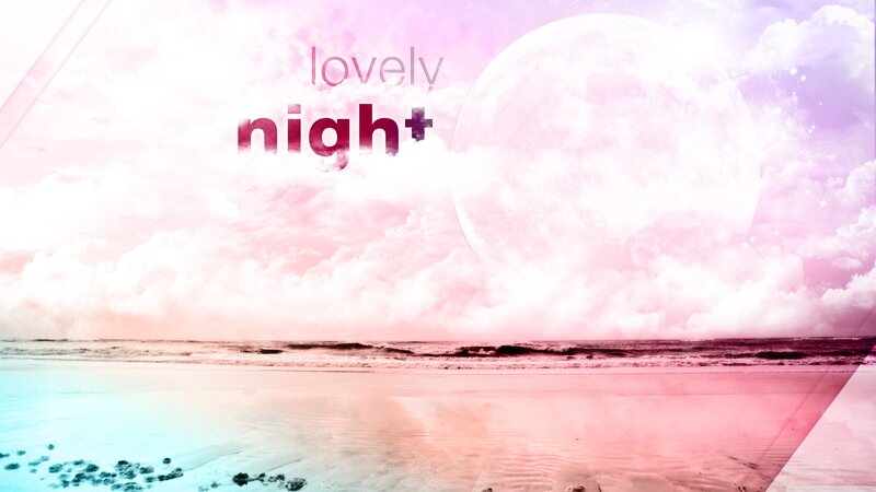 lovely night at the beach