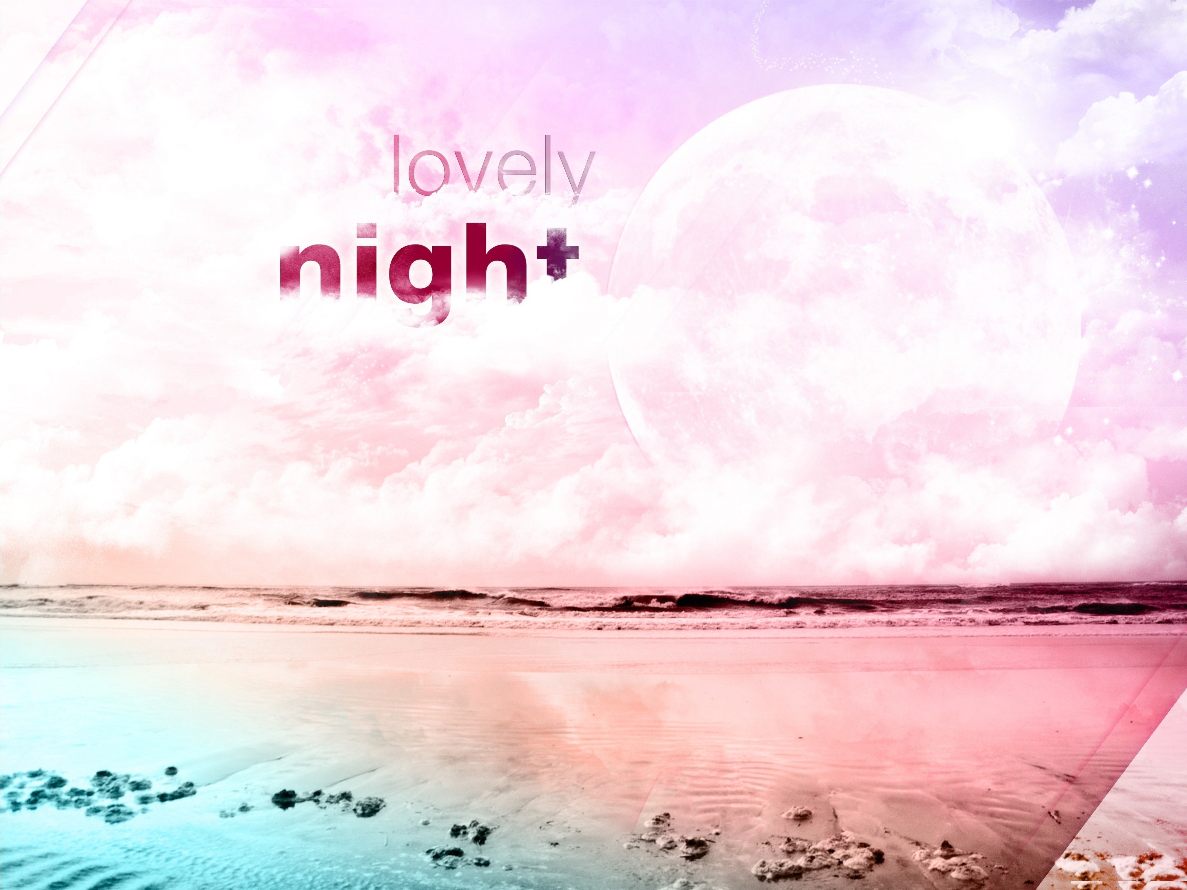 lovely night at the beach