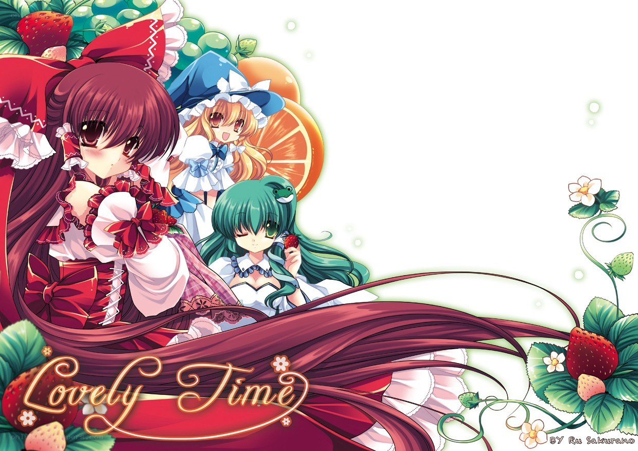 Lovely Time characters