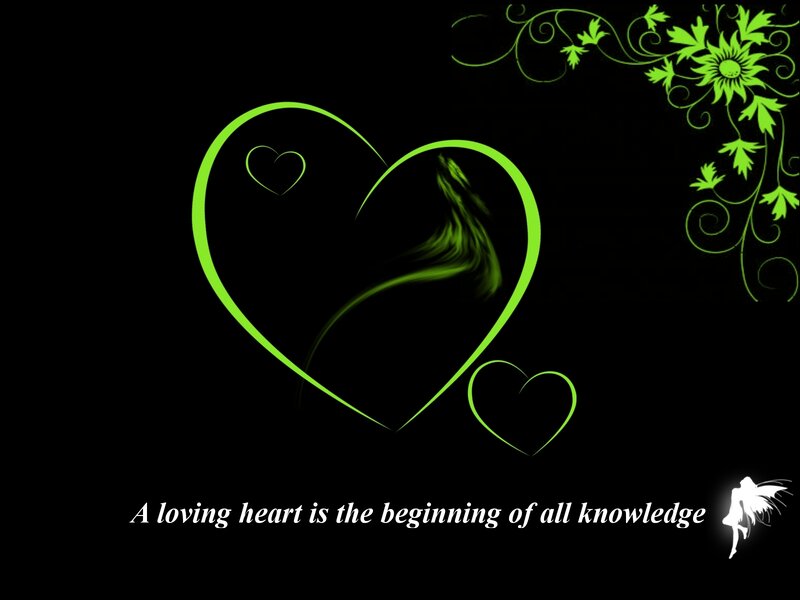 loving heart quote image