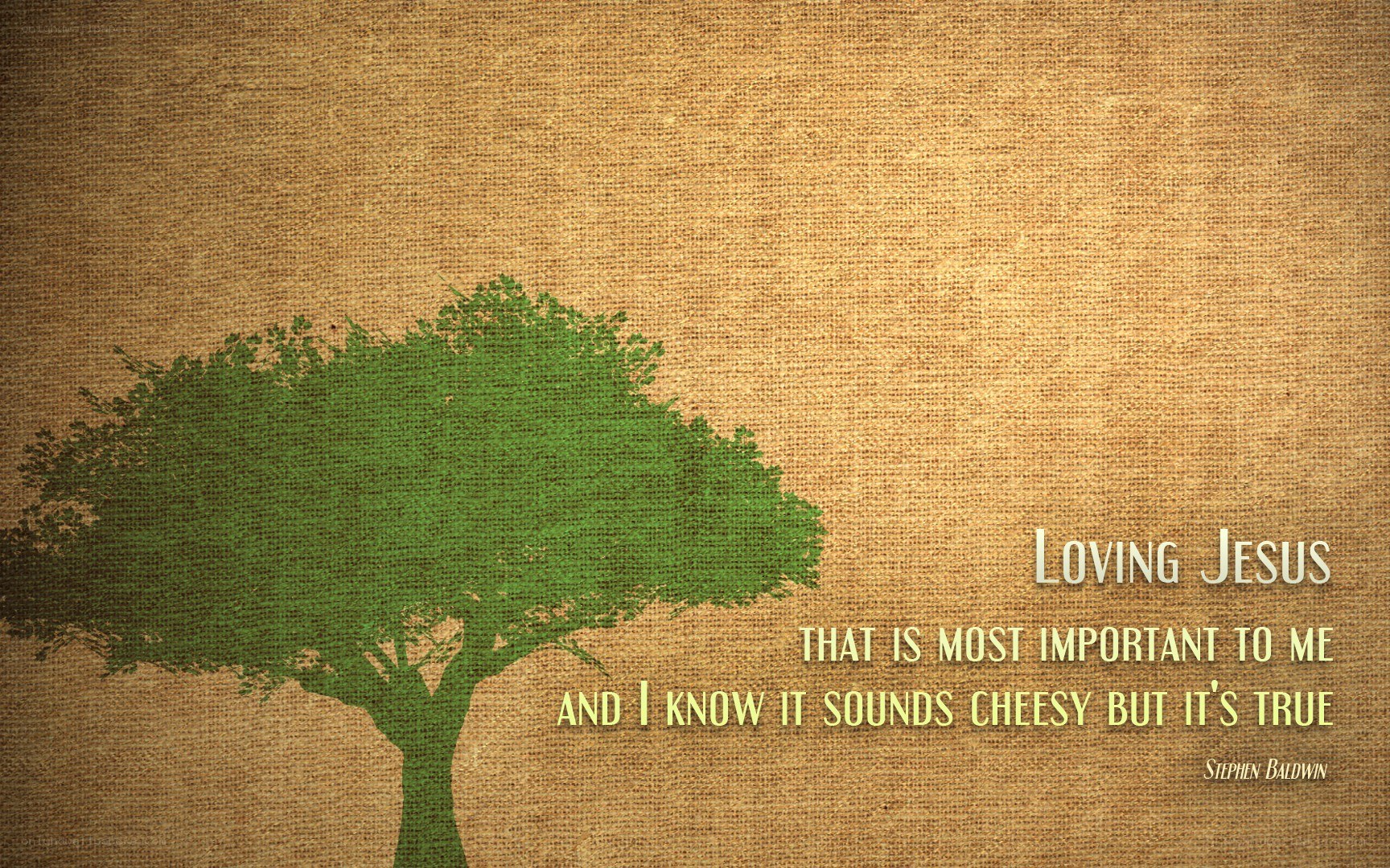 Loving Jesus quote