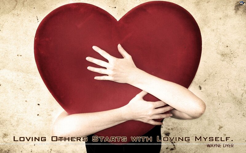 loving others starts with loving myself