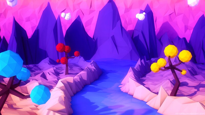 Low-poly Landscape