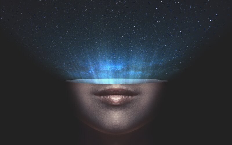 Lower Face with Stars