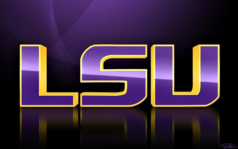 LSU Logo — Purple