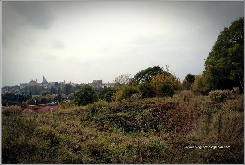 Lublin cityscape view