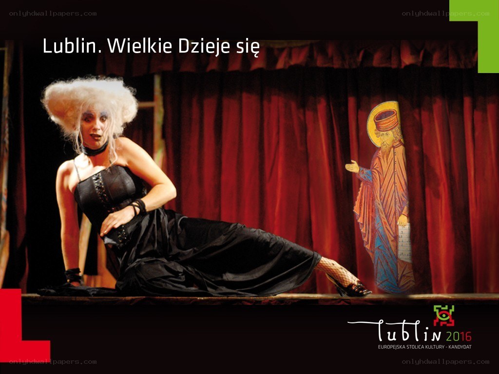Lublin cultural event poster