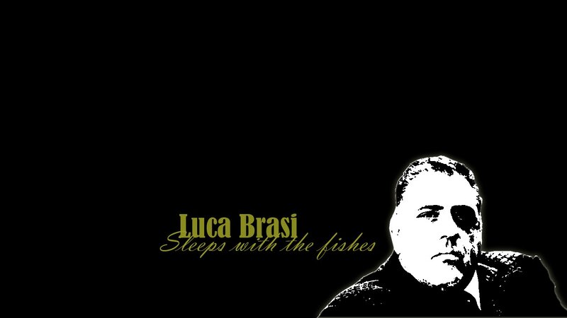 Luca Brasi sleeps with the fishes