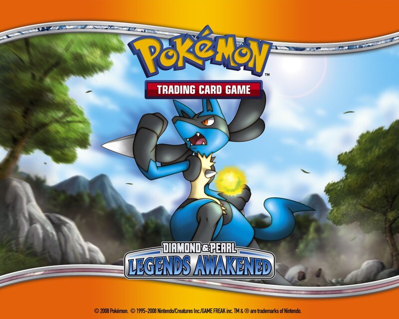 Lucario in Forest — Blue