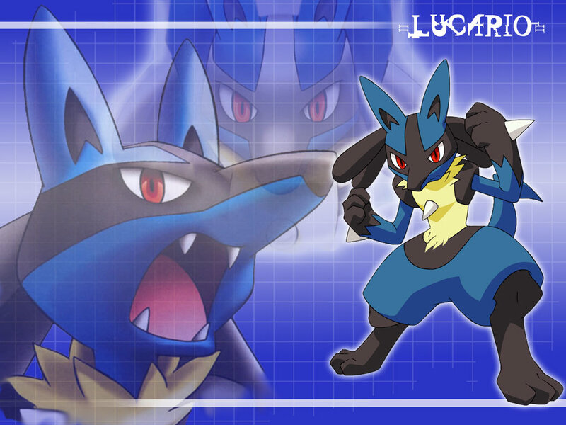 Lucario Pokemon artwork
