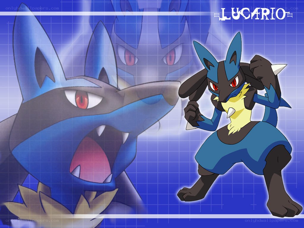 Lucario Pokemon artwork