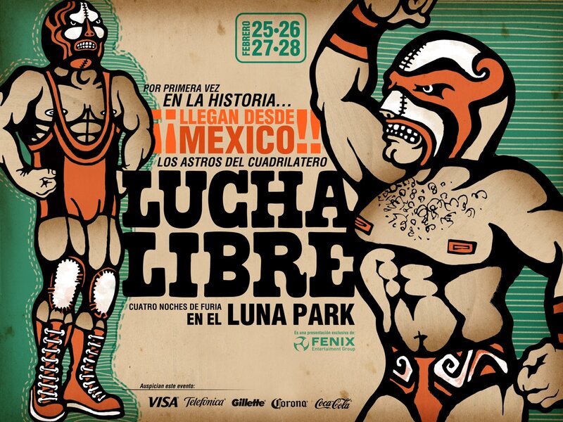Lucha Libre Wrestlers