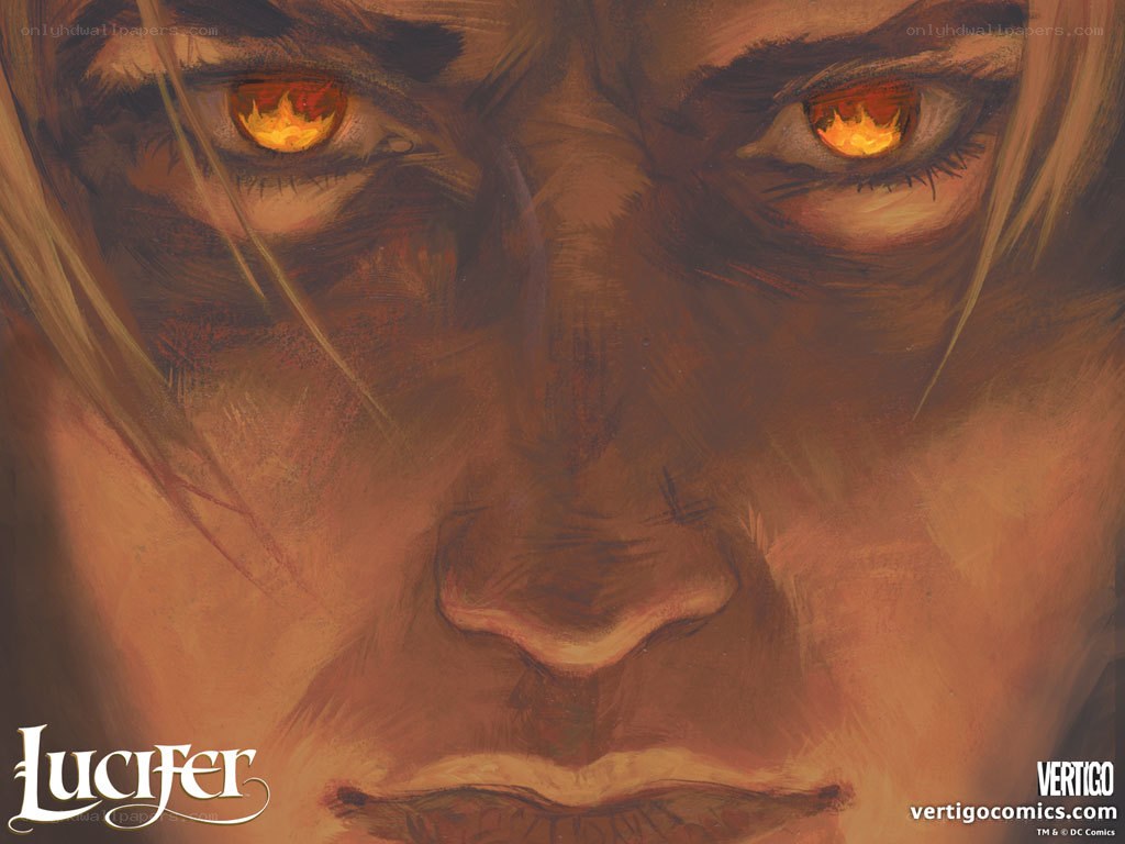 Lucifer comic book cover art