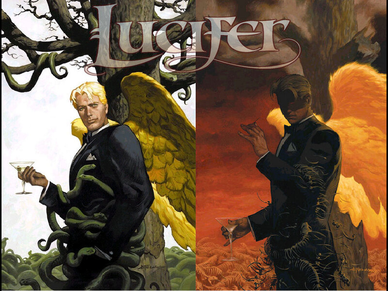 Lucifer comic book cover