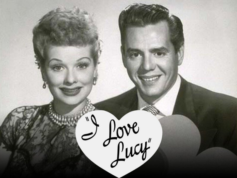 Lucille Ball and Desi Arnaz