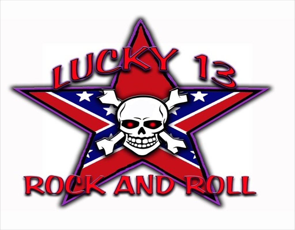 Lucky 13 Rock and Roll logo