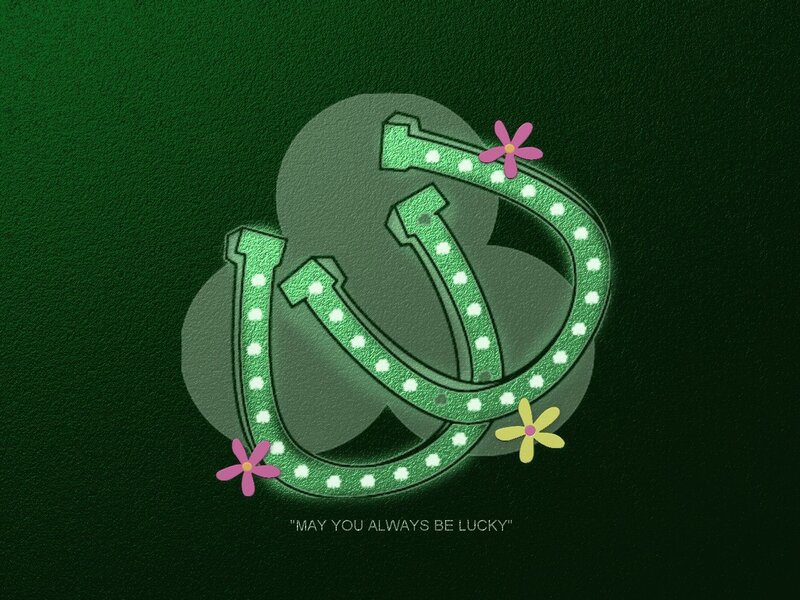 lucky horseshoe design