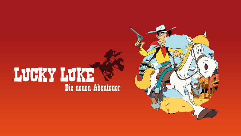 Lucky Luke on a Horse