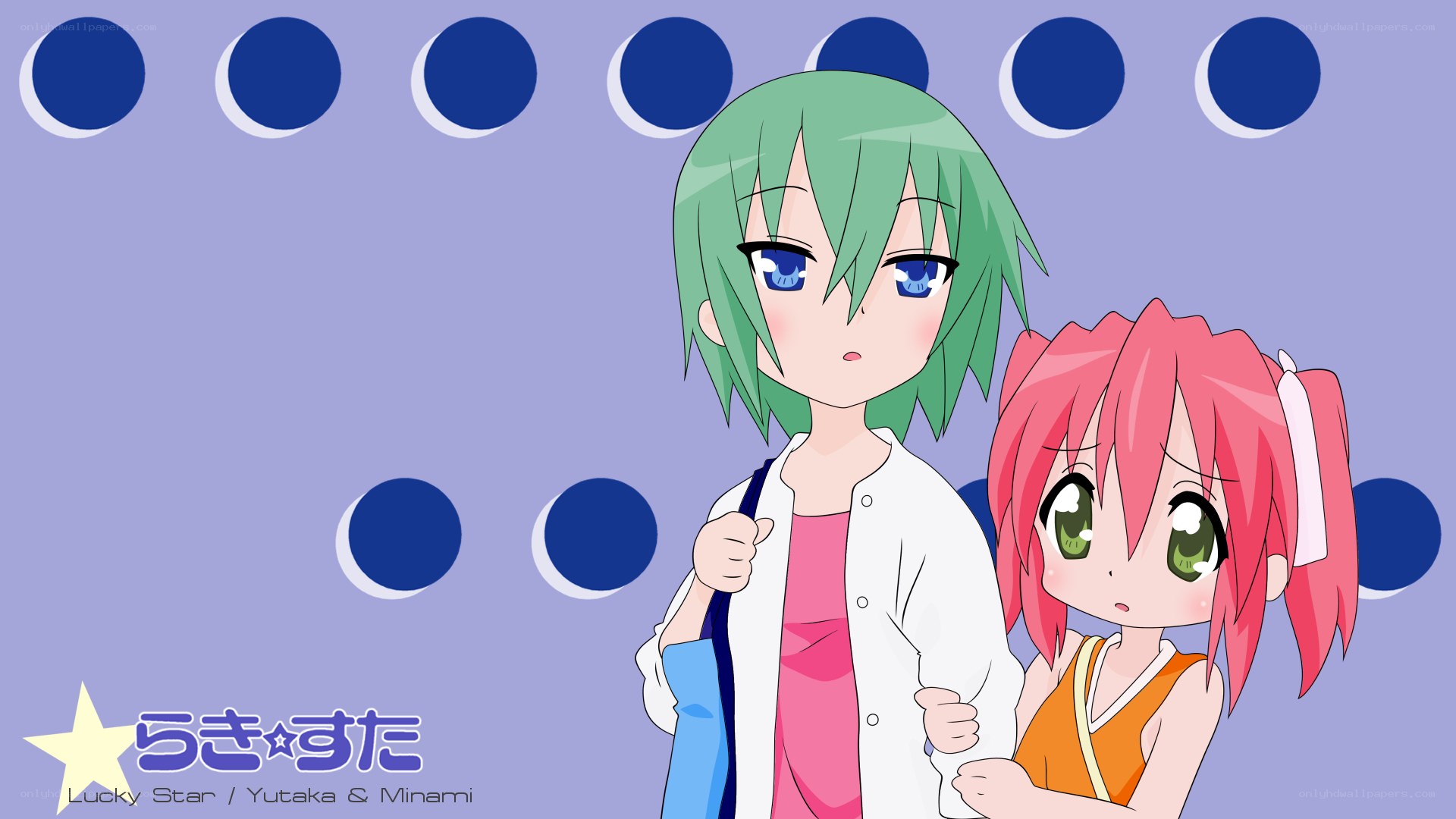 Lucky Star anime characters