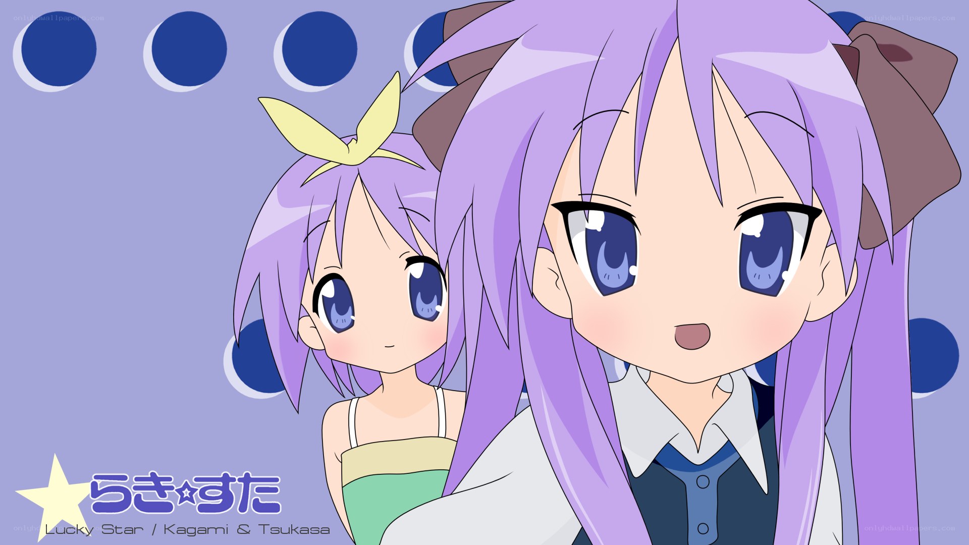 Lucky Star anime characters