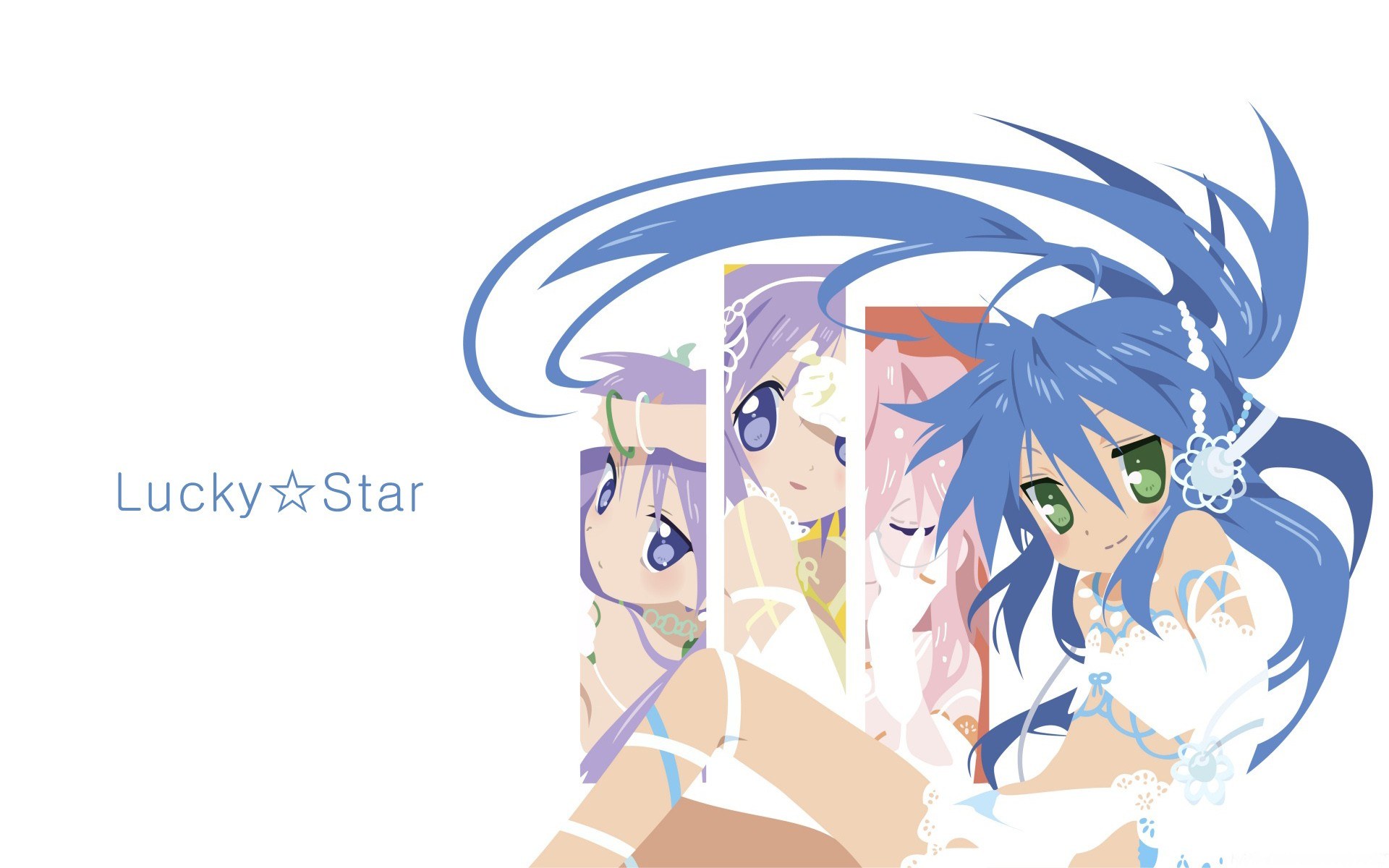 Lucky Star anime characters