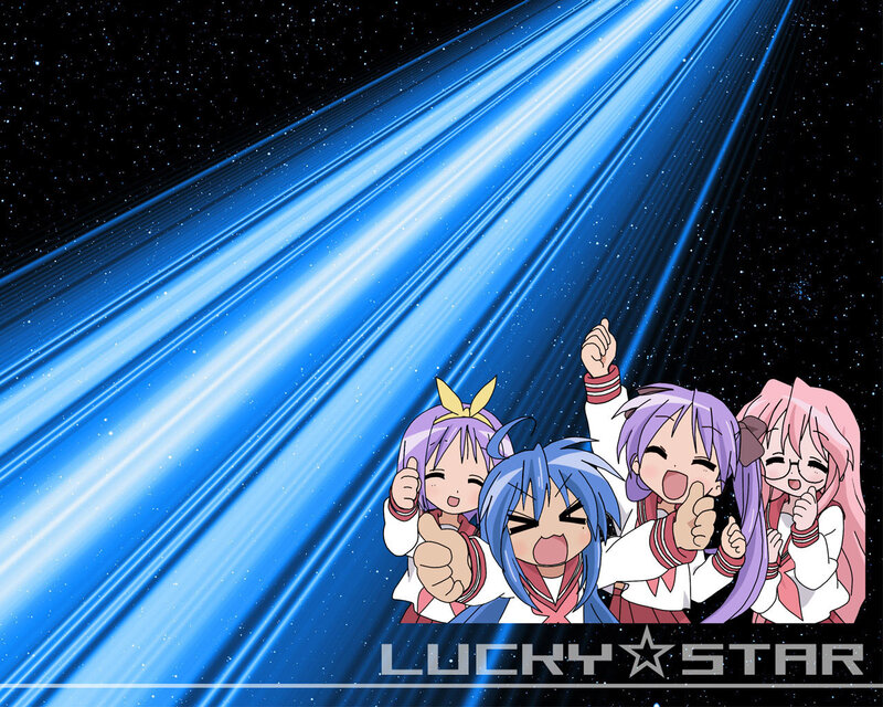 Lucky Star anime characters