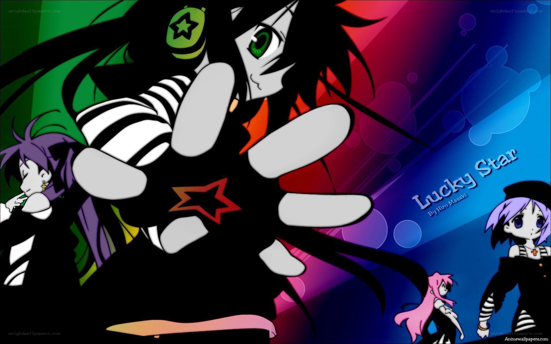 Lucky Star anime characters