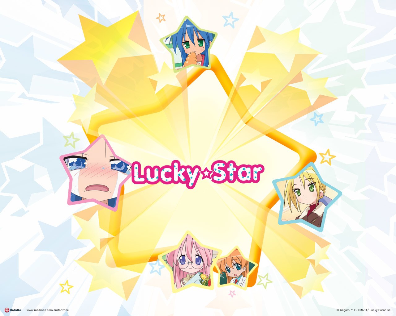 Lucky Star anime wallpaper